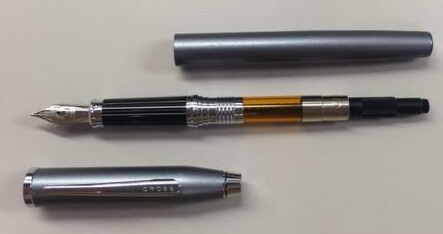 cross fountain pen converter ii century