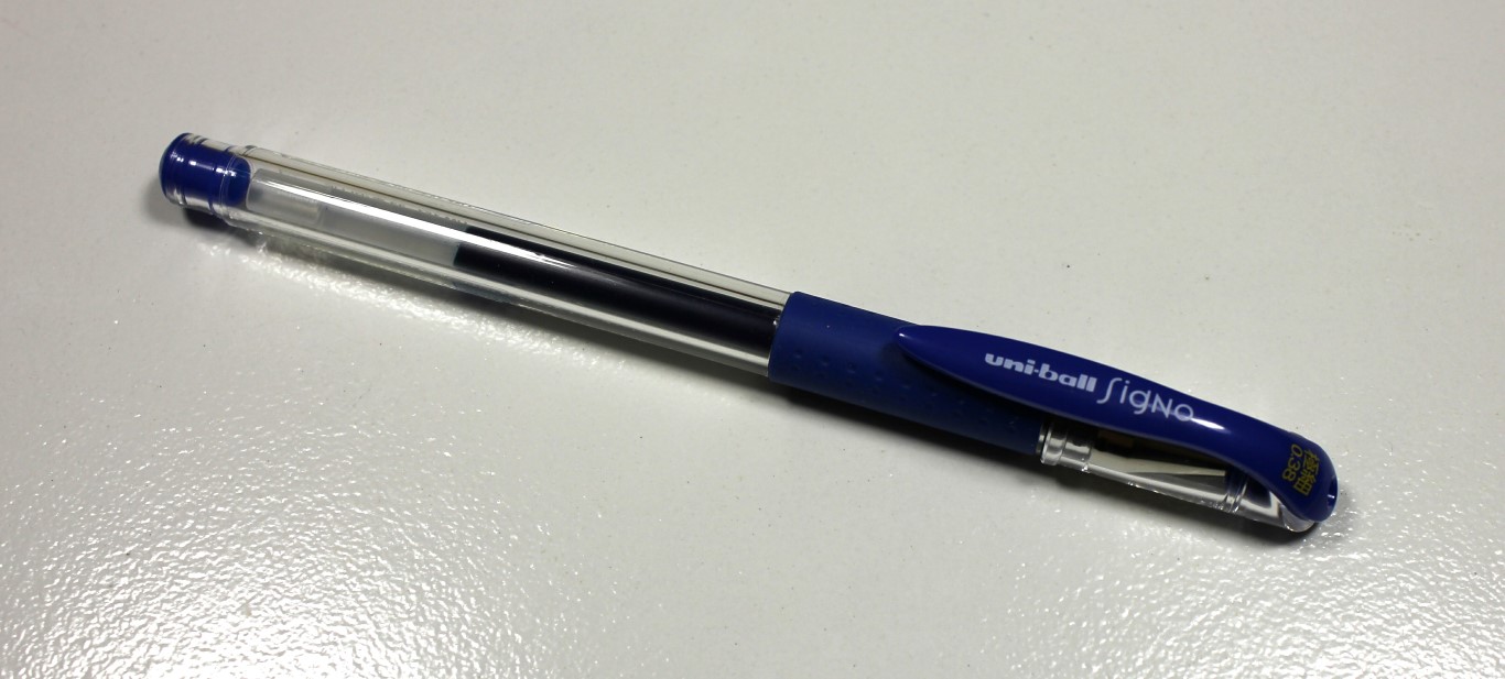 Uni-Ball 307 Gel Pen .5mm Black Ink Dozen