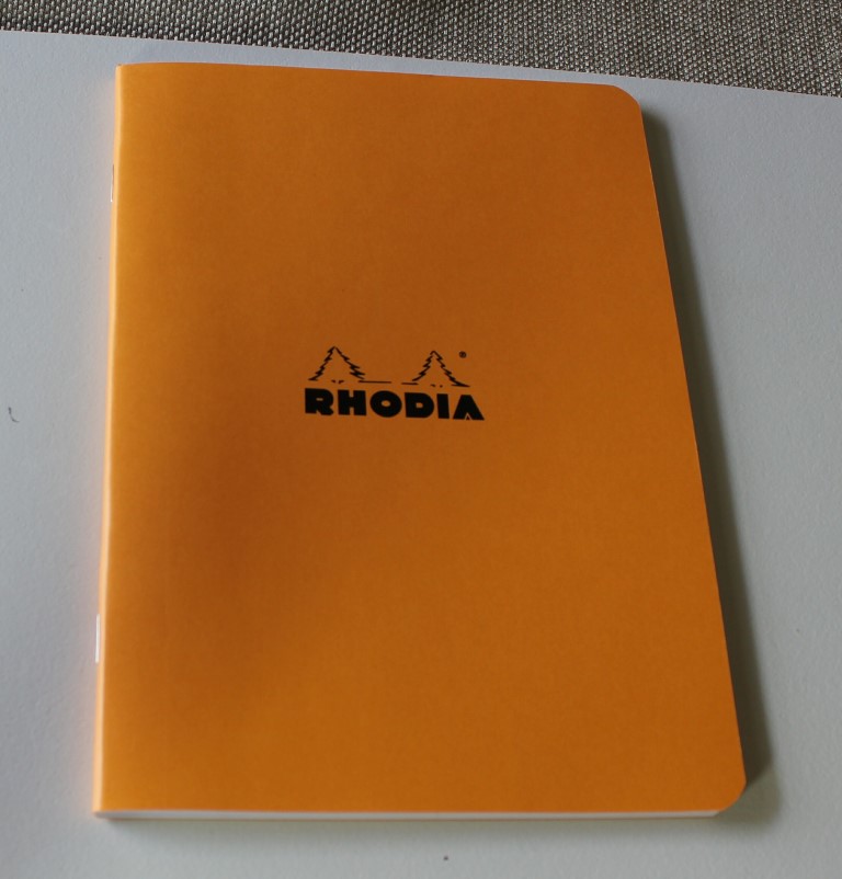 Rhodia Side Staplebound A5 Dot Grid Notebook - Black
