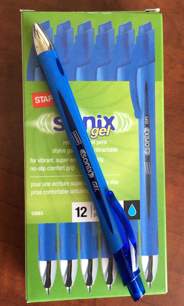 staples gel pens