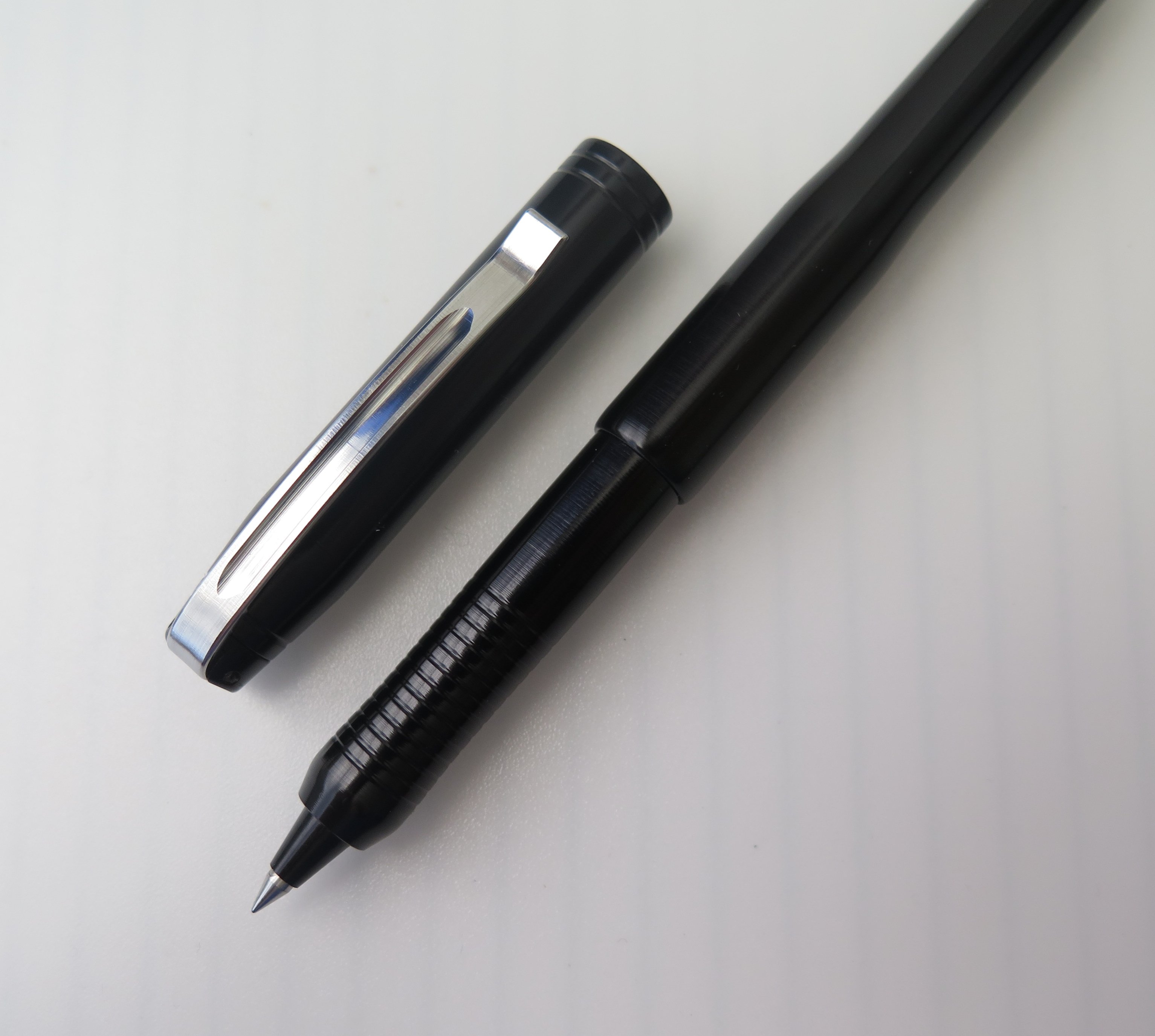 Write Dudes GripZ Petite Pens, Ball Point, 1.0 mm, Black - 3 pens