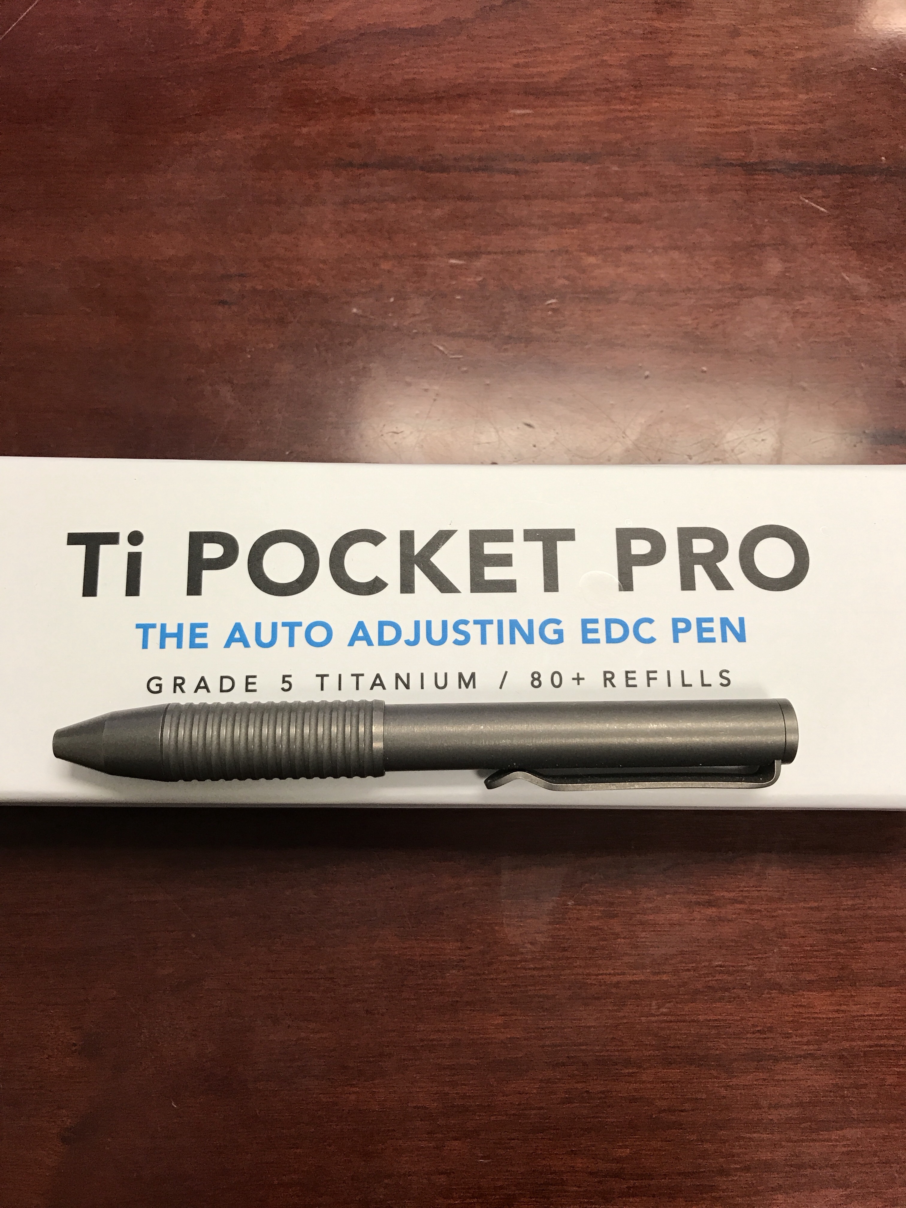 Big Idea Design Ti Mini Pen - Black Titanium